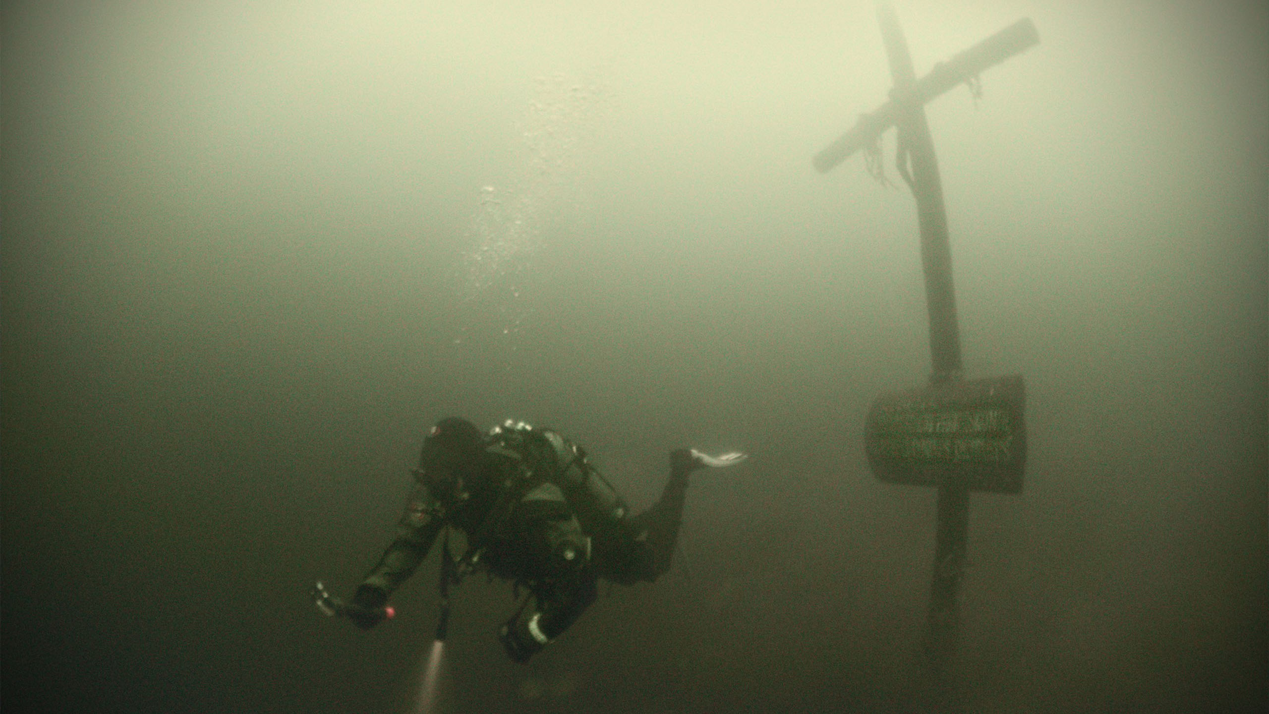 The Cross at the Bottom of the Lake
