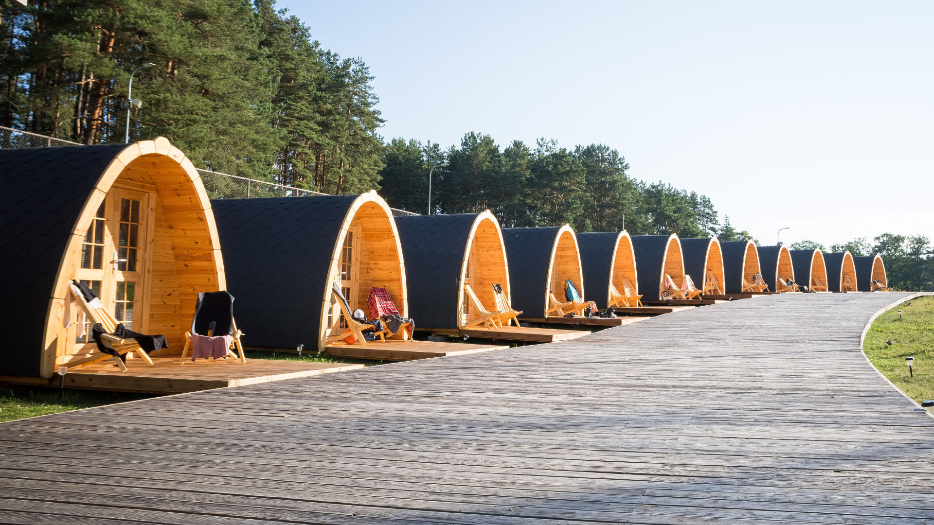 Camping POD nameliai prie „WAKE INN Zarasai“