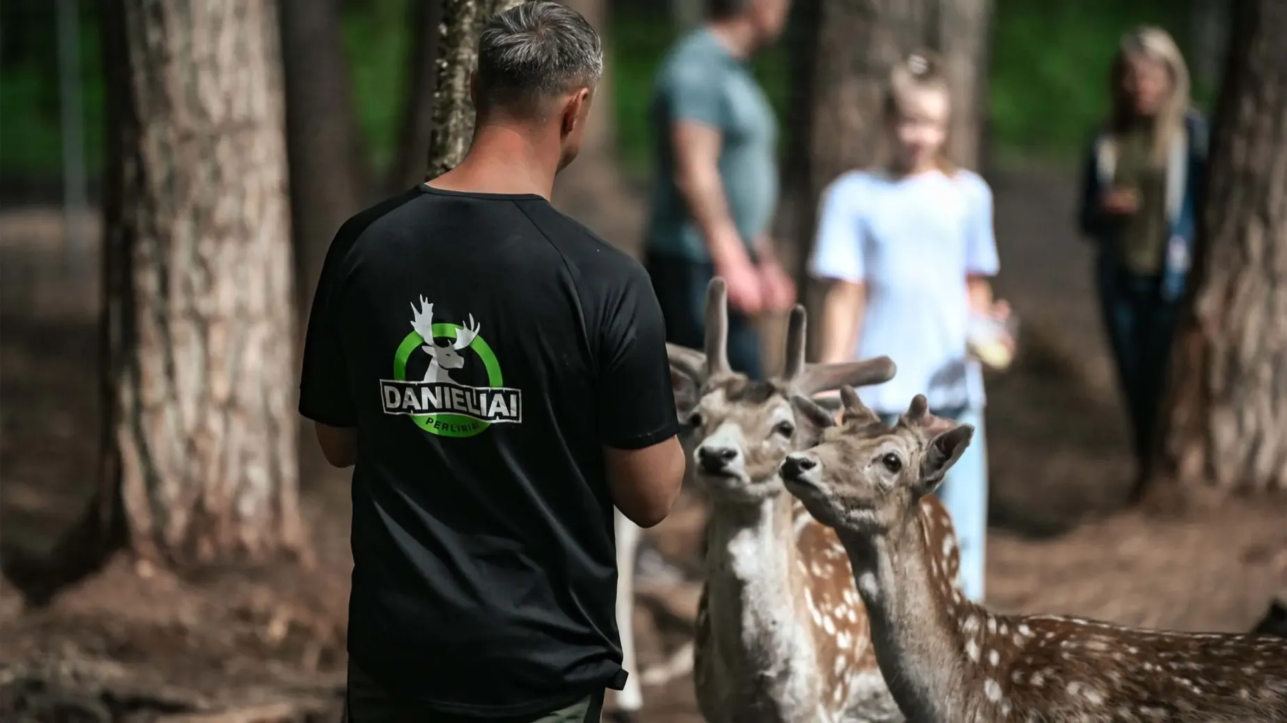 Perlinių danielių parkas šeimai ir su vaikais