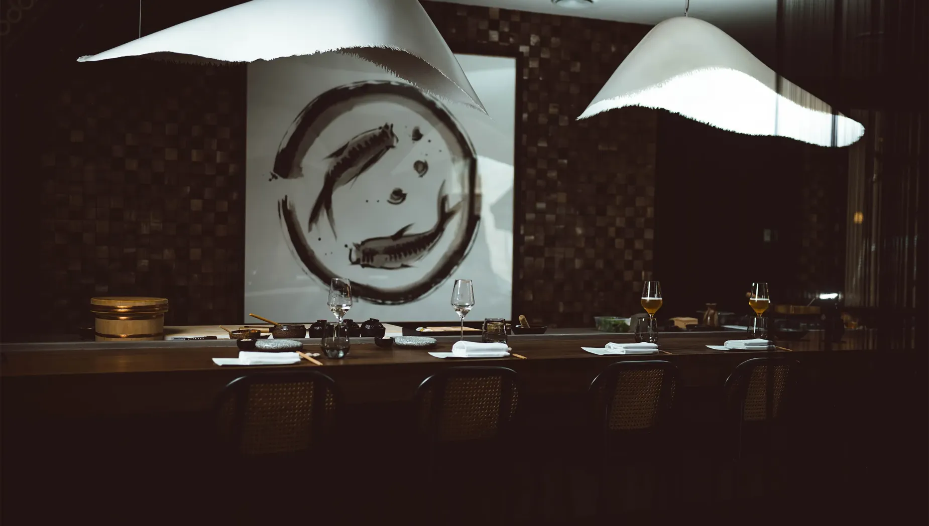 Omakase by Vaidas Užgerys interjeras
