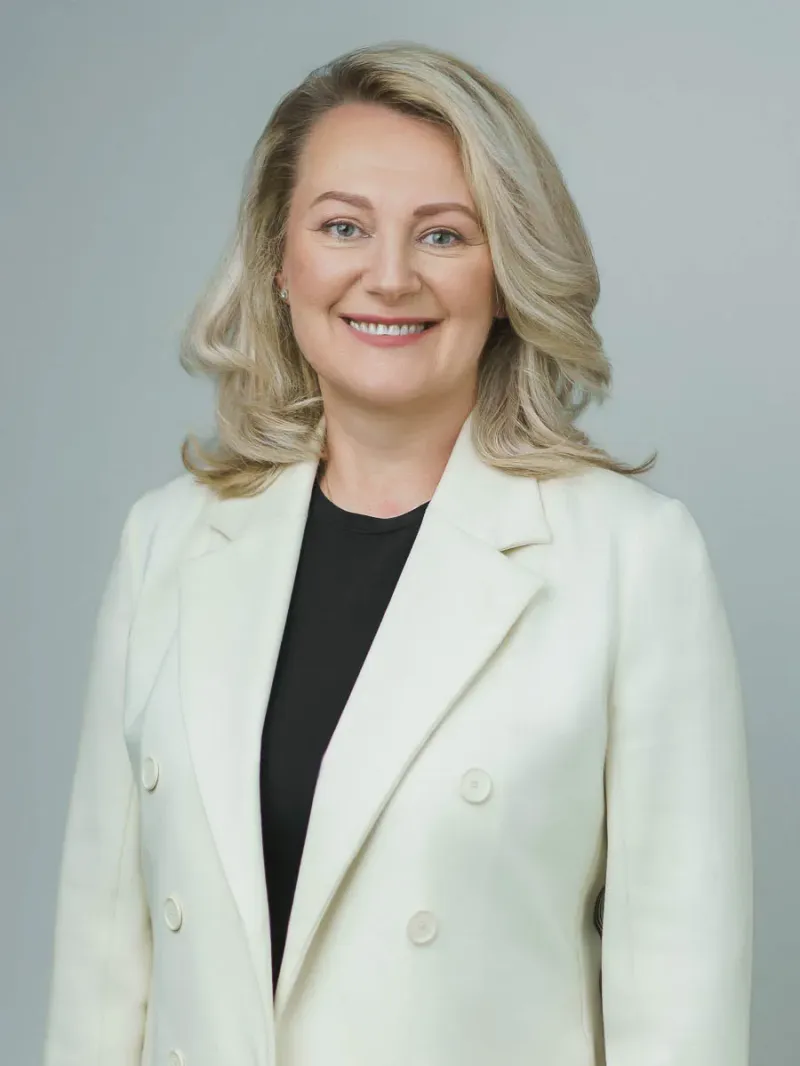 Irena, local Lithuanian culture and tourism ambassador portrait