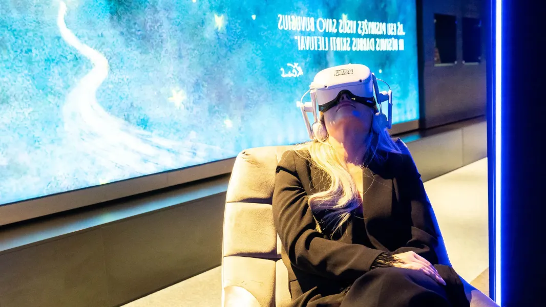VR patirtis „Angelų takais“