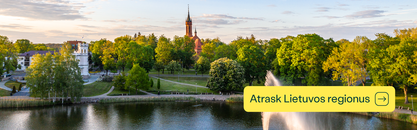 Atrask Lietuvos regionus, teminiai pasiūlymai